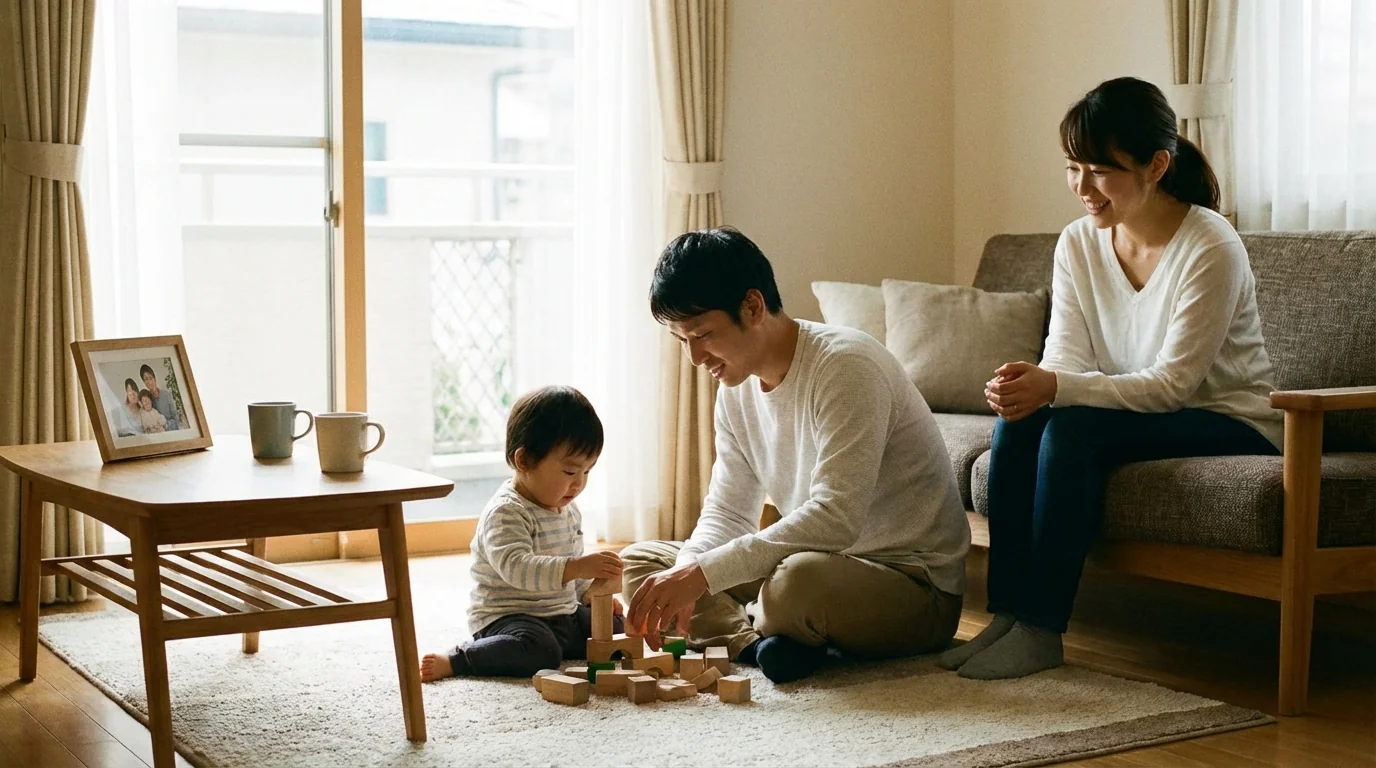 クリスマスの夜、演じる男